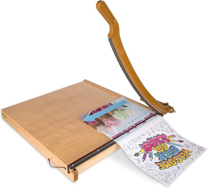 Swingline Paper Trimmer, Guillotine Paper Cutter, 24" Cut Length, 15 Sheet Capacity, ClassicCut Ingento (1162)-DeskLoop Office