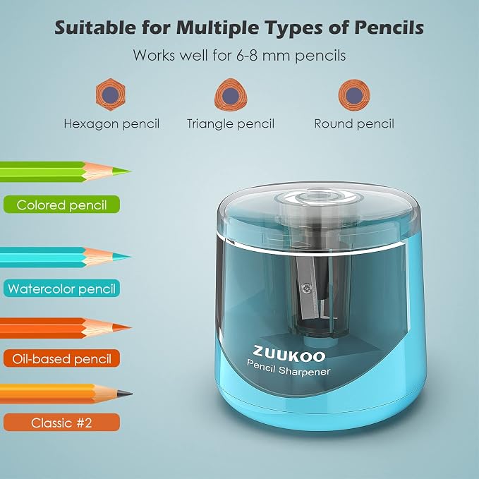 Electric Pencil Sharpeners, Battery Powered - Image 2
