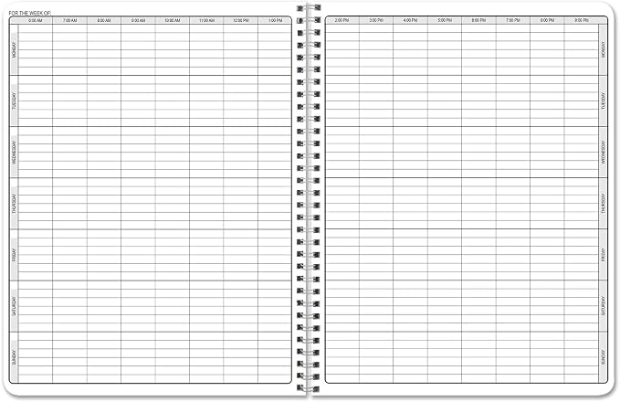 BookFactory Employee Work Schedule Planner/Business Employee Schedule Tracking - Image 2