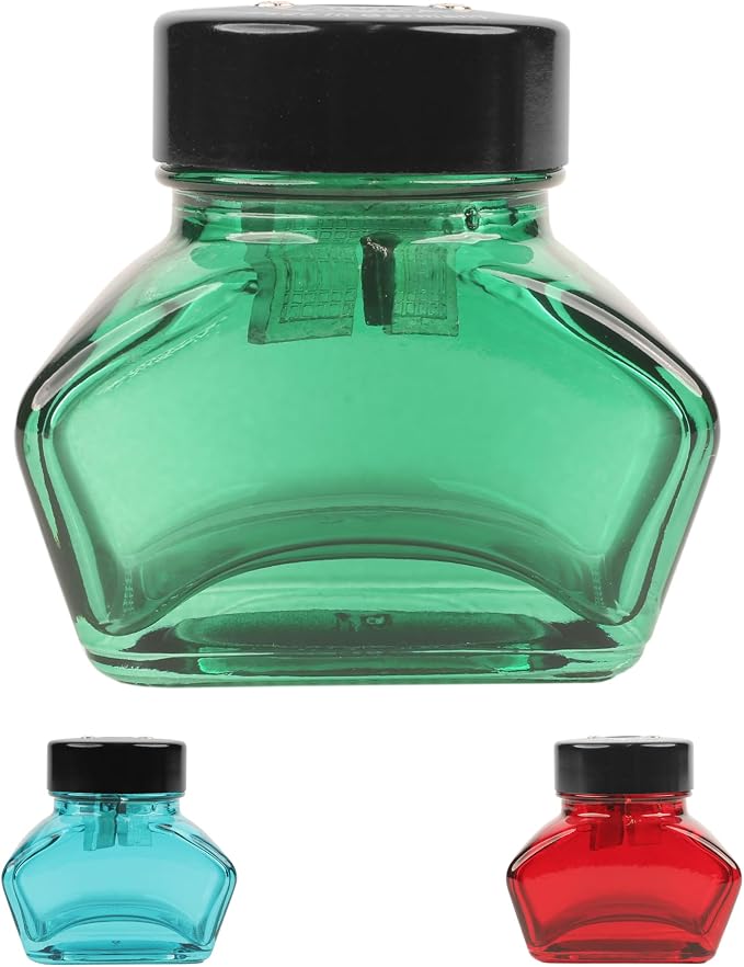 Glass Inkwell Pencil Sharpener by ALVIN by Alvin