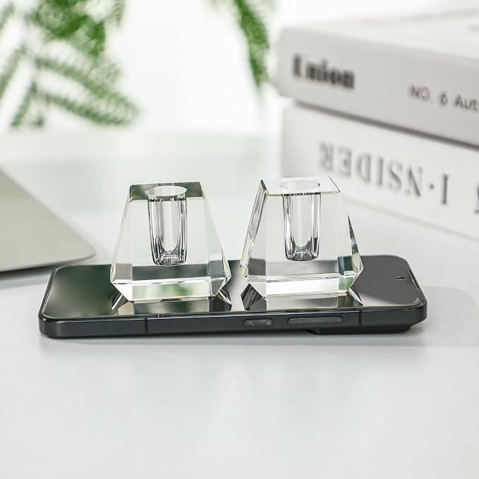 QFkris 2-Pack Crystal Single Pen Holder - Image 5