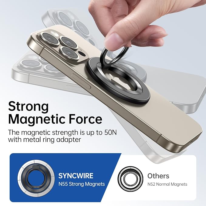 SYNCWIRE Magnetic Phone Ring Holder - Image 7