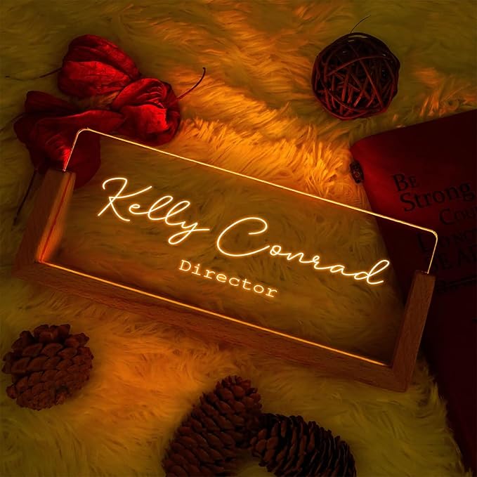 Custom Name Plate for Desk - Image 2