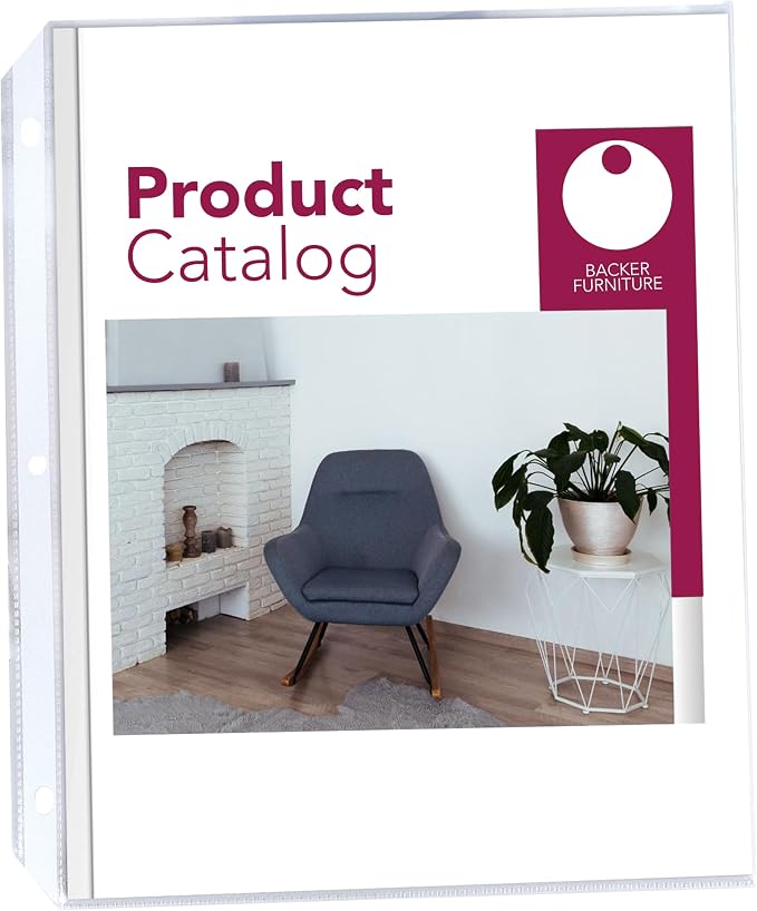 C-Line High Capacity Polypropylene Sheet Protectors, 11 x 8.5 - Image 2
