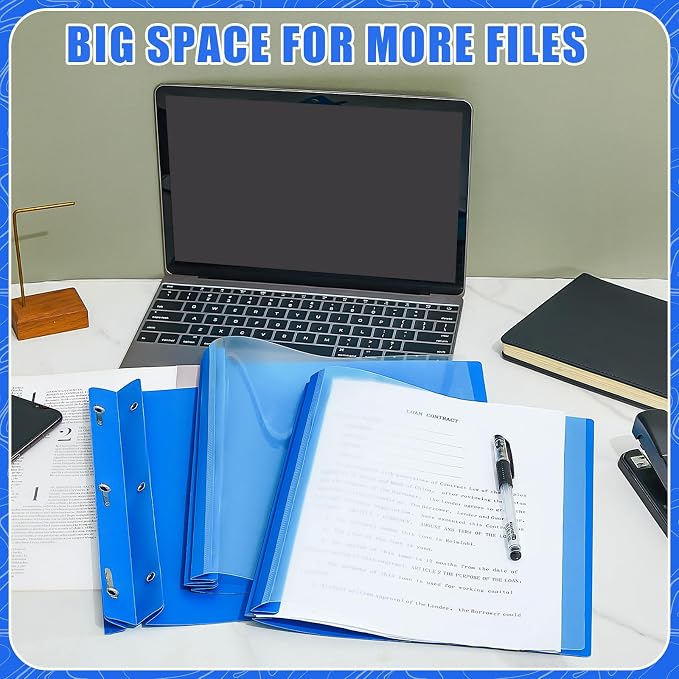 Teling 24 Pcs Clear Front Report Covers - Image 6