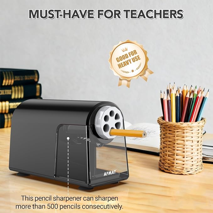 AFMAT Electric Pencil Sharpener - Image 7