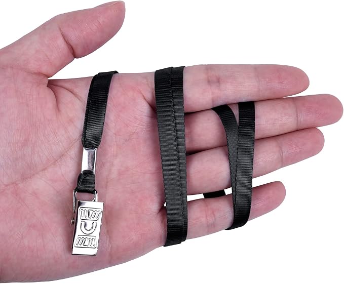 Wisdompro Lanyard with Clip, 30 Pack of 17 inch Blank Flat Nylon Neck Strap - Image 4