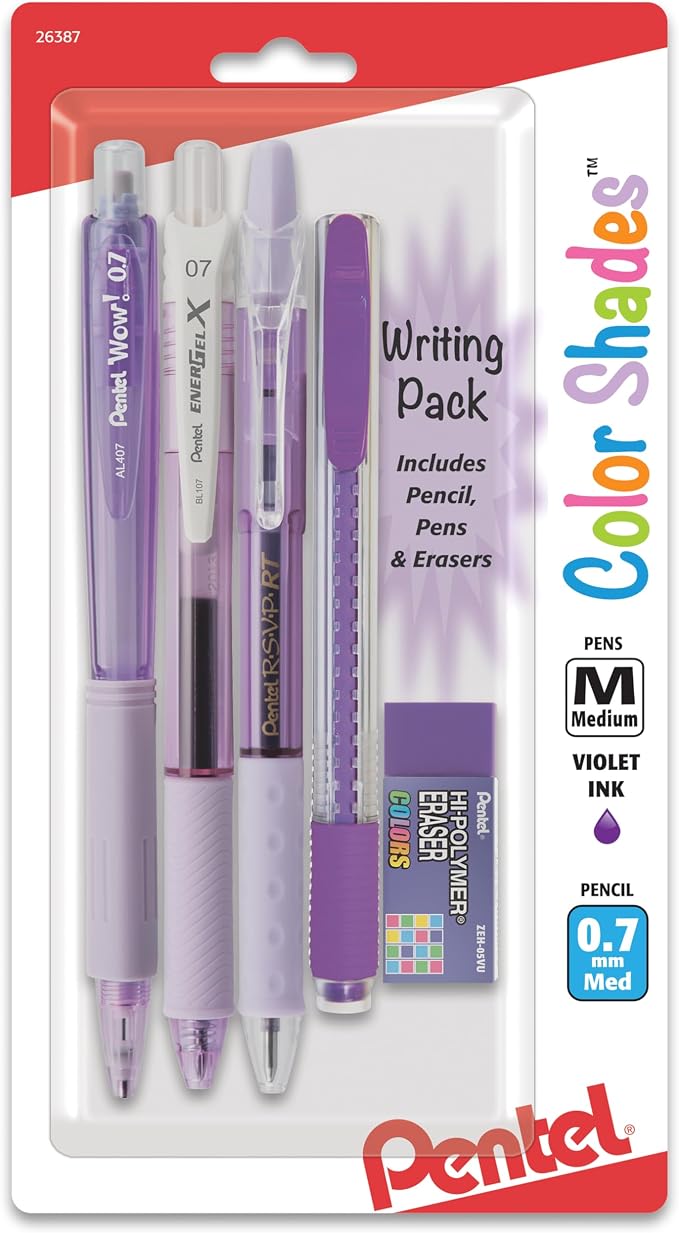 Pentel Color Shades Writing Pack by PentelofAmerica
