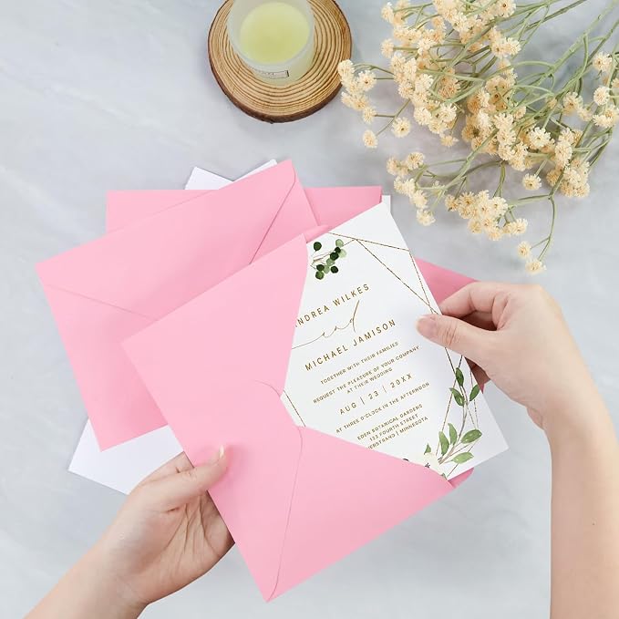 200 Pack A7 Envelopes, 5.24 x 7.24 in Envelopes - Image 5