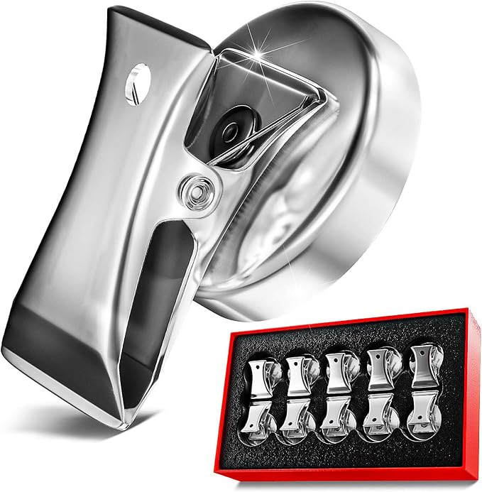 Magnet Clips Heavy Duty 10 Pack | Strong Force Magnetic Clips by NEOCLICK