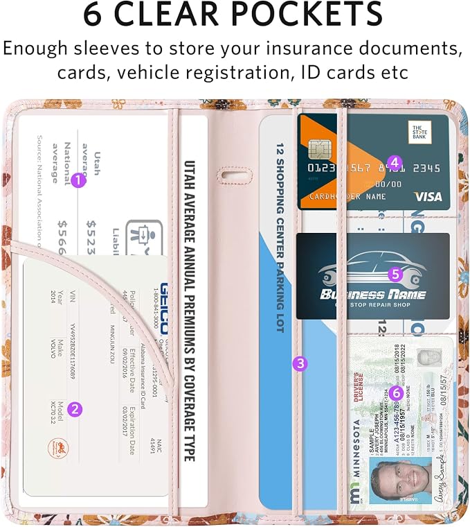 CoBak Car Registration and Insurance Holder - Image 2