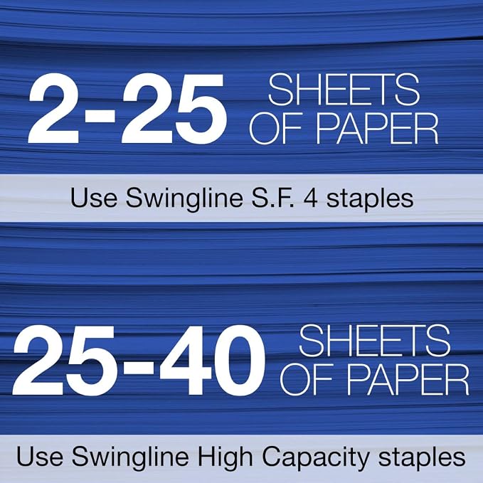 Swingline Stapler, NeXXt Series Wow, Desktop Stapler, 40 Sheet Capacity - Image 7