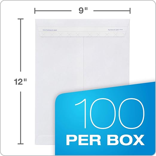 Columbian 9 x 12 Security Envelopes, 9 x 12 Inches, Release & Seal Self Seal - Image 5