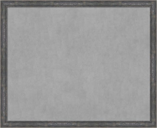 Amanti Art Grey Framed Magnetic Board 35x43 X-Large Vision Board by AmantiArt
