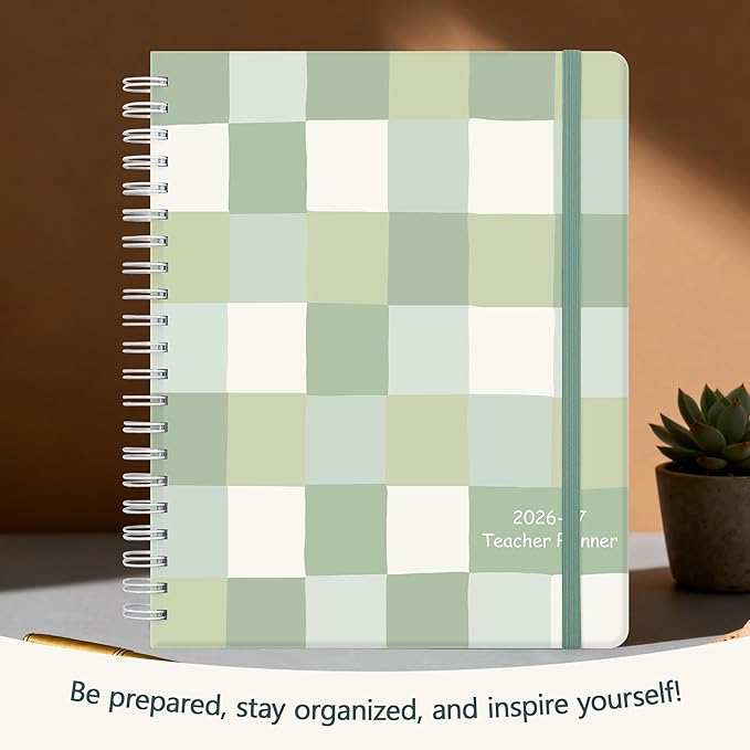 Teacher Lesson Planner 2026-2027 Academic Year, Aug 2026-Jul 2027, Deluxe 26-27 - Image 2