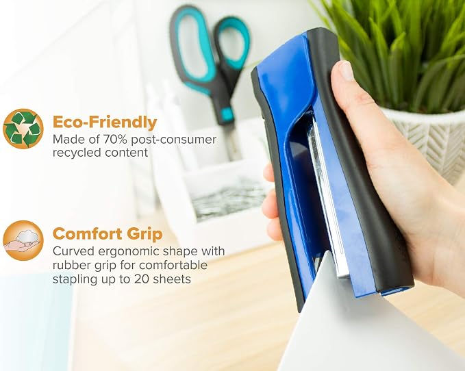 Bostitch Office Dynamo 4 in 1 Standup Stapler, Includes 420 Staples, 20 Sheet - Image 6