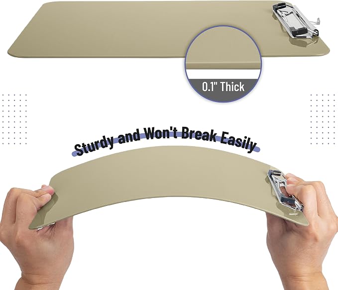Mr. Pen- Plastic Clipboard, 12.5" x 9", 2 Pack | Faded Earthy Clipboard Plastic - Image 4