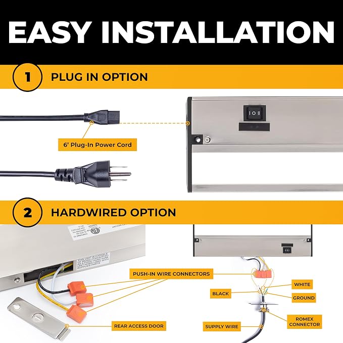 LED Under Cabinet Lighting Hardwired - Image 4