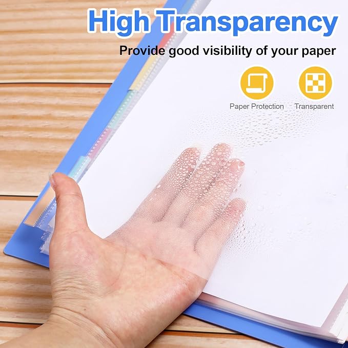 ReliThick 12 Set of 96 Pack Clear Sheet Protectors - Image 5