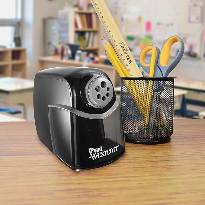 Westcott iPoint Heavy Duty Electric Pencil Sharpener - Image 12
