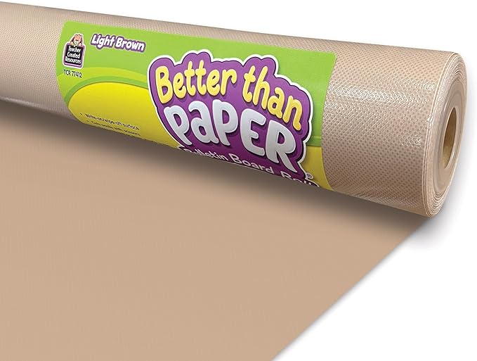 Teacher Created Resources Light Brown Better Than Paper® Bulletin Board Roll by TeacherCreatedResourcesOS