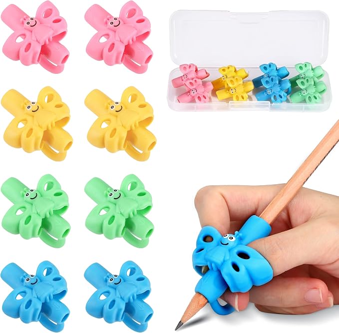 KOABBIT 8 Packs Pencil Grips Pencil Grips by ProductCategory