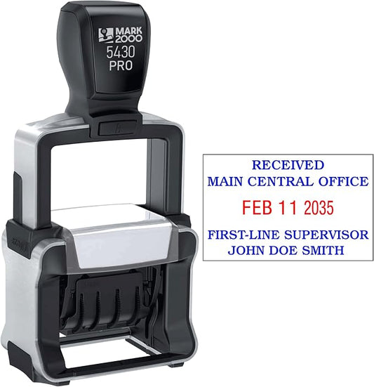 Mark 2000 5430 Professional Self Inking Date Stamp by Mark2000