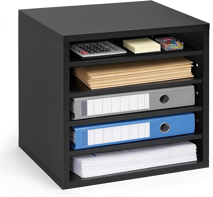 VEVOR Literature Organizer, 5 Compartments Office Mailbox by VEVOR