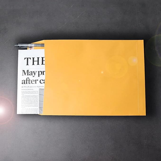 Xxcxpark 120 PCS 6x9 inches Security Catalog Envelopes Printable Self Seal - Image 6