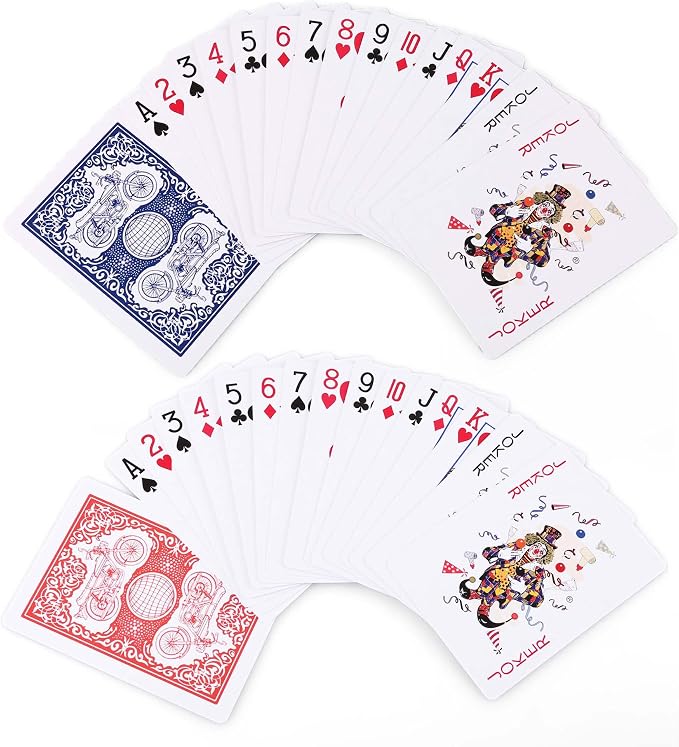 LotFancy Playing Cards, 24 Decks of Cards Bulk, Poker Size Standard Index - Image 2