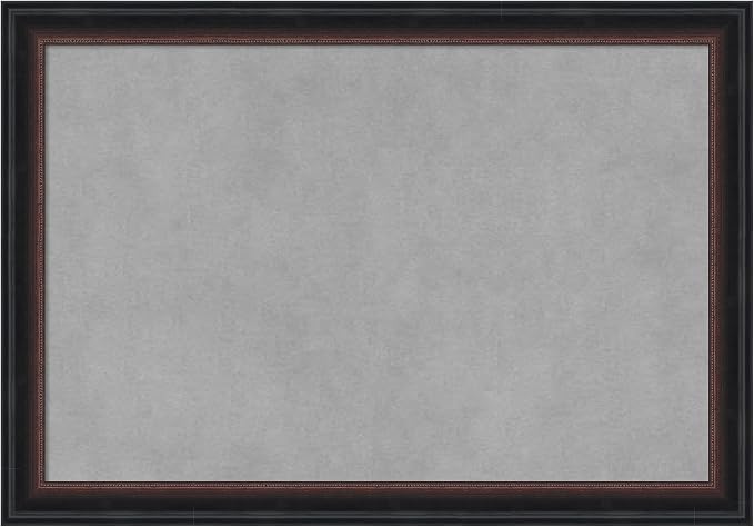 Amanti Art Black Framed Magnetic Board 14x20 Small Vision Board by AmantiArt