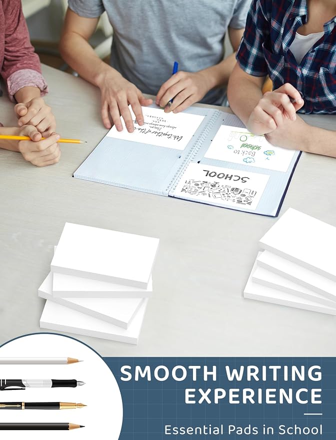 Index Cards 4x6 Blank, Heavy Flashcards Blank Index Cards White, 4 x 6 Note - Image 5