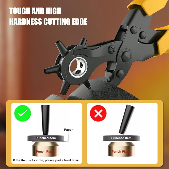 Leather Hole Puncher, Diyife® Full Set Punch Tool Kits - Image 6