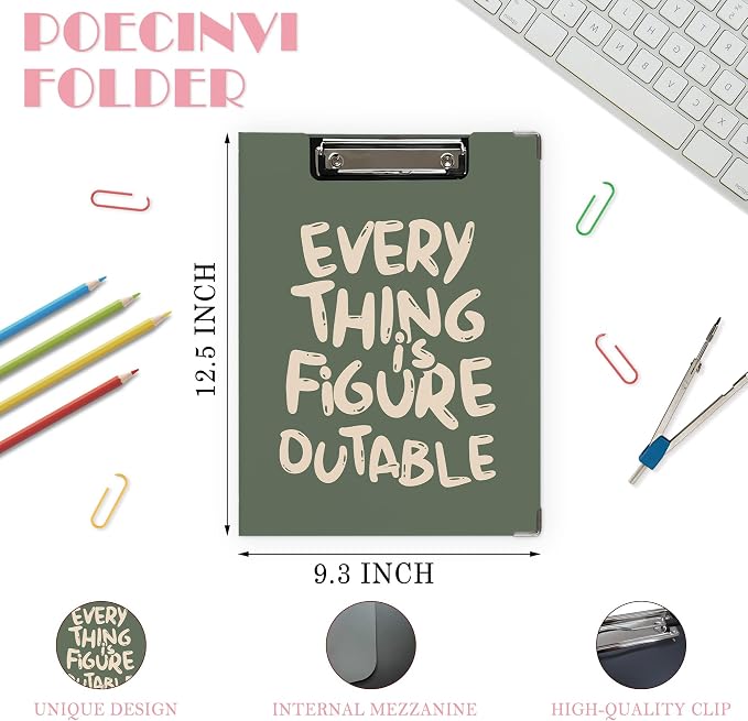 Everything is Figureoutable Clipboard Folio - Image 2