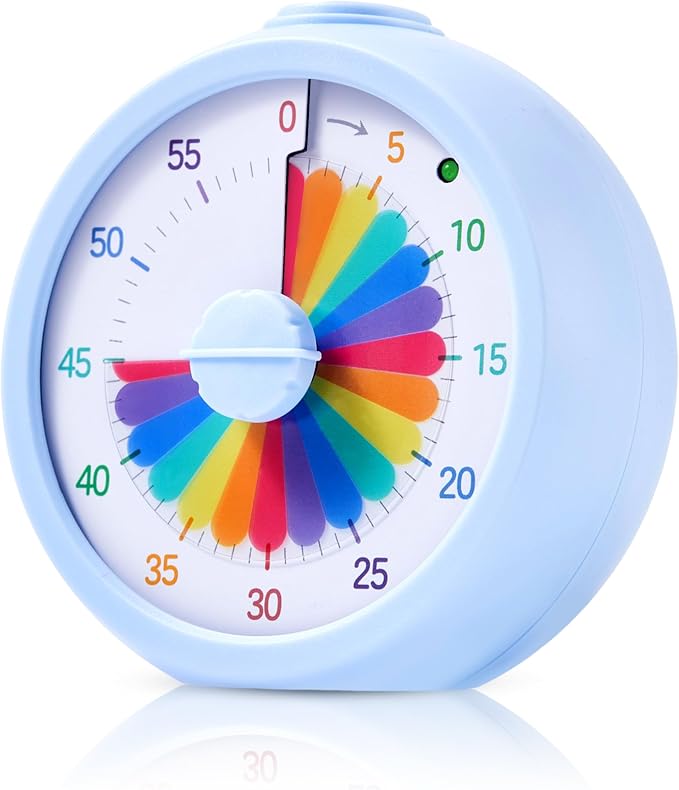 Visual Timer, 60-Minute Countdown Timer by PIAMIG