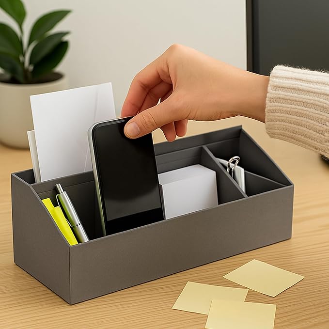 Bigso Elisa Desktop Organizer, Durable Office Desk Organizer - Image 5