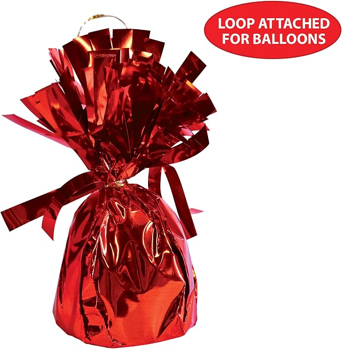 Beistle Metallic Plastic Wrapped Balloon Weight Holders - Image 6