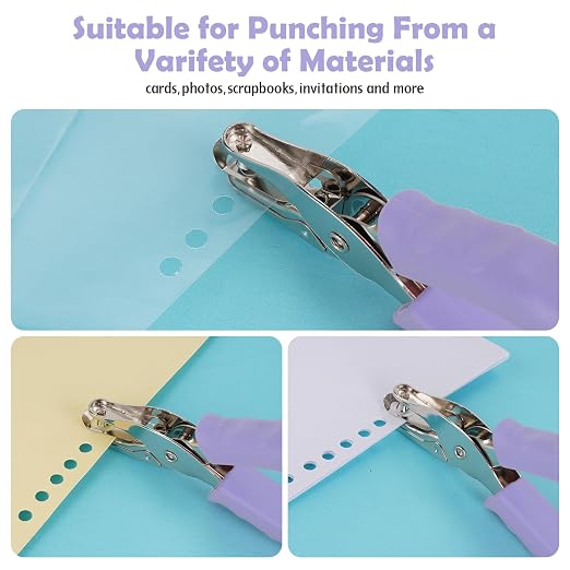 AEFFNOC Single Hole Punch, One Hole Puncher - Image 6