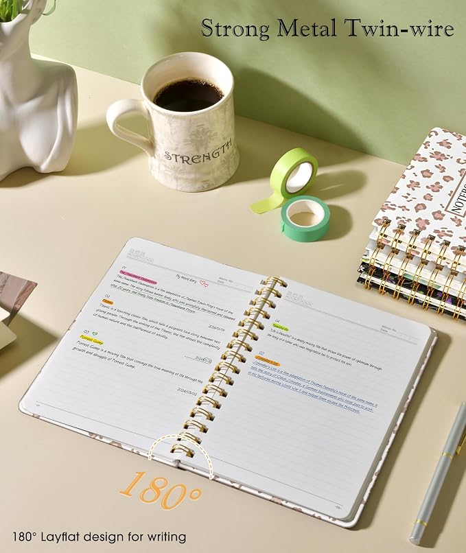 PAPEJOON Lined Spiral Journal Notebook - Image 5