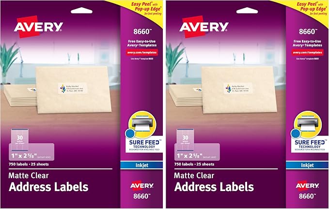 Avery Printable Address Labels by Avery