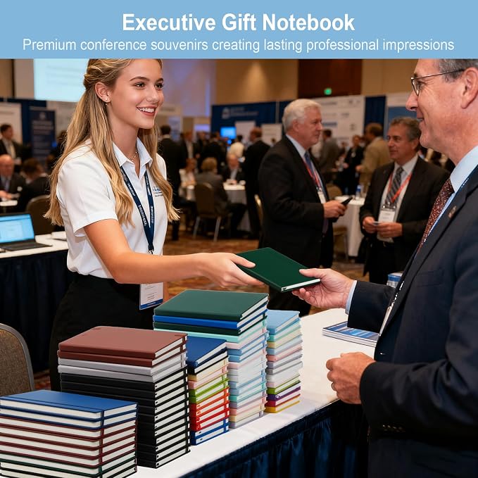ViVin Lined Journal Notebooks for Professional Office Work, 192 Pages, Medium - Image 5