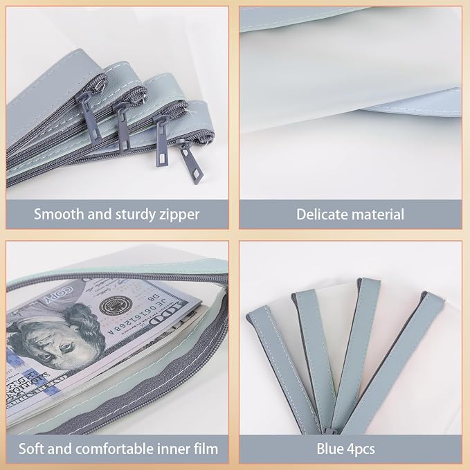 4-Piece Multi-Purpose Money Bag - Image 4