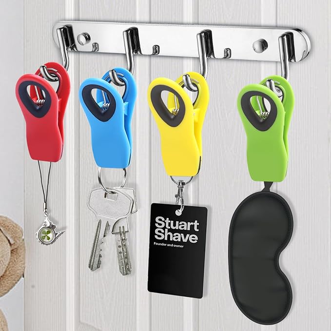 12 Pack Chip Clips Bag Clip, Magnetic Food Clip - Image 7