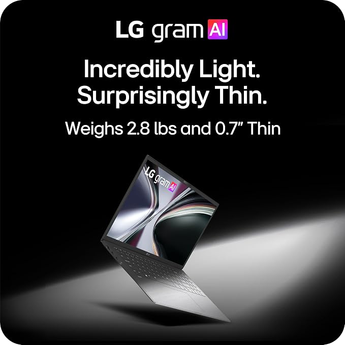 LG gram 15-inch Thin and Lightweight Dual AI Laptop Computer, Windows 11 Home - Image 5