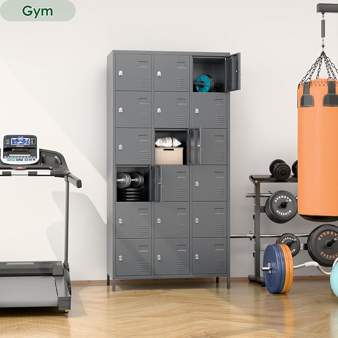 SUPEER Metal Lockers for Employees - Image 7