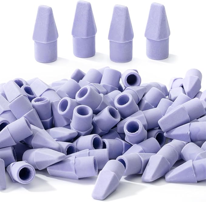 Mr. Pen- Pencil Erasers Toppers, 120 Pack, Erasers by MrPen