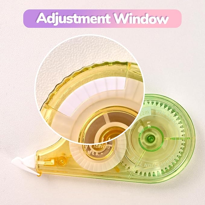 Temiary 6 Pcs Correction Tapes for Instant Corrections, Aesthetic Tape for - Image 3