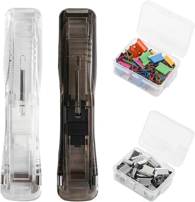 Pine & Linen 2pcs Handheld Papers Clip Dispenser by Unknown
