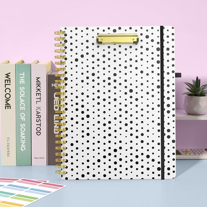 Sooez Clipboard with Refillable Notepad, Clipboard Folder with 10 Storage - Image 7