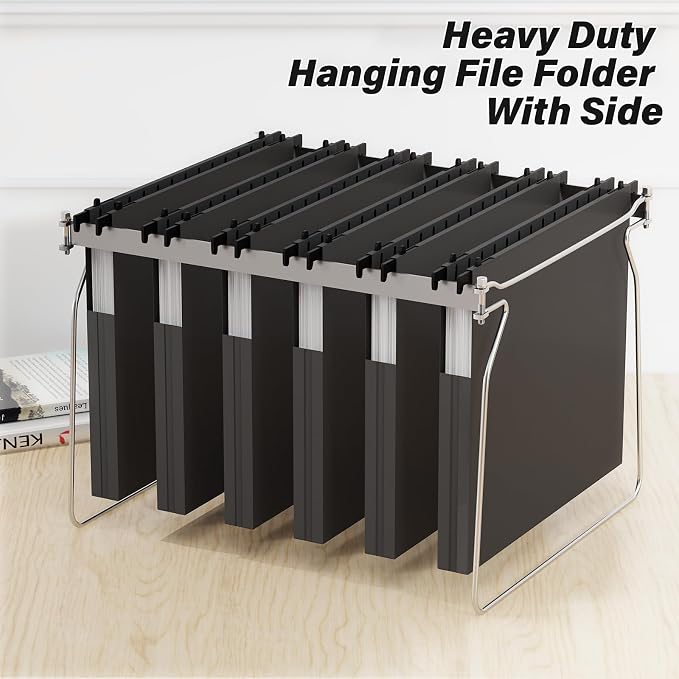 ANSOOK Hanging File Folders Letter Size, Heavy Duty 1" Hang Folder - Image 5